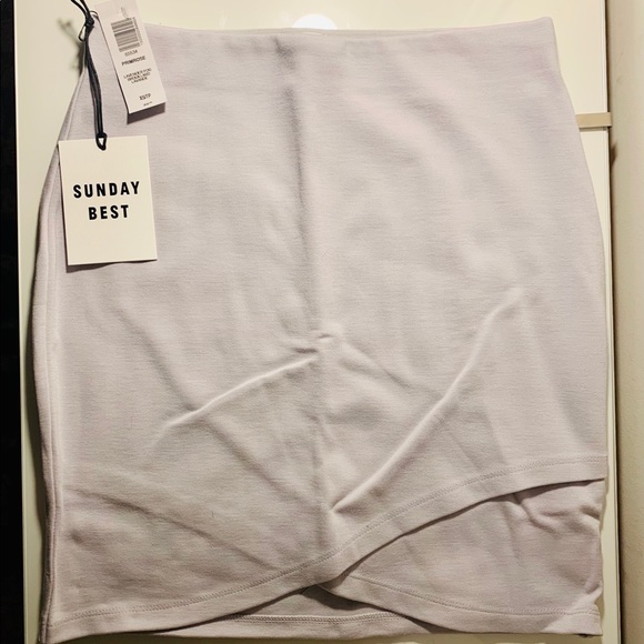 Sunday Best Primrose Skirt - Lavender Fog - Picture 2 of 3